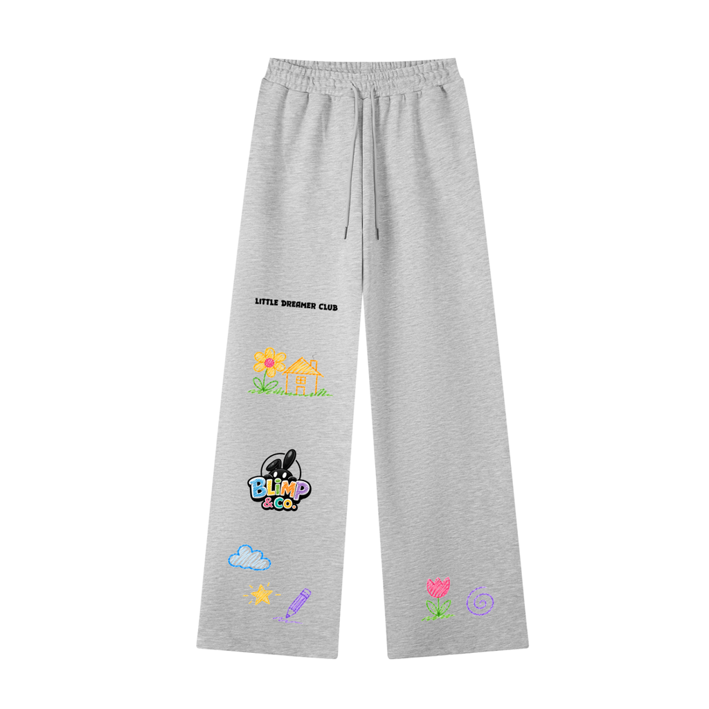 Doodle Straight-Leg Sweatpants