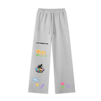 Doodle Straight-Leg Sweatpants