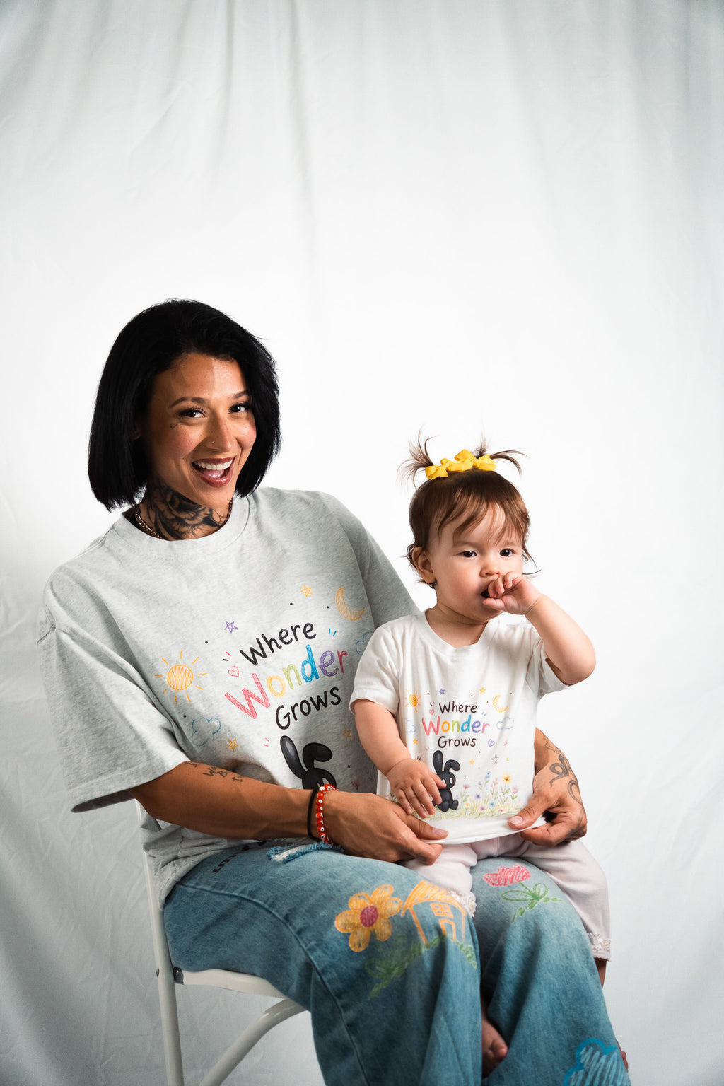 Where Wonder Grows Baby Tee