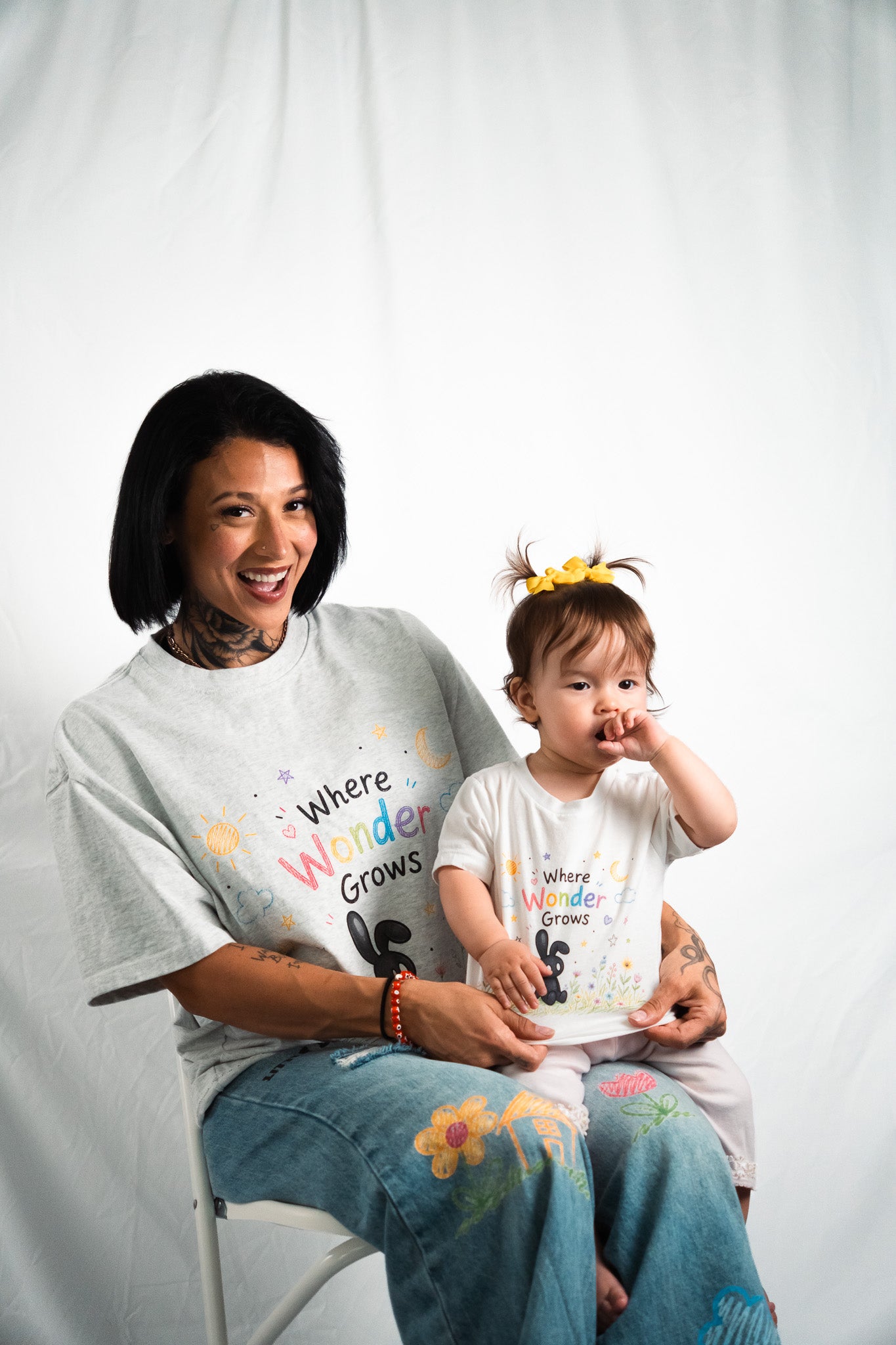 Where Wonder Grows Baby Tee